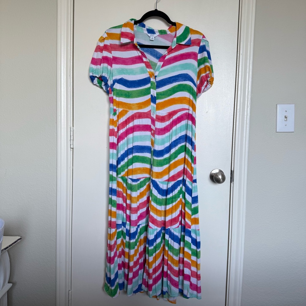 Crown and Ivy- Belk colorful dress